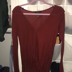 Maroon blouse